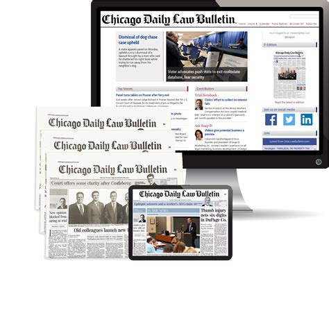 bulletin newspaper|Law Bulletin Media Information .
